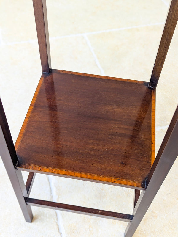 Antique Edwardian Mahogany Plant Stand c.1910