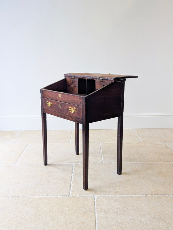 Antique Georgian Elm Clerks Desk c.1800