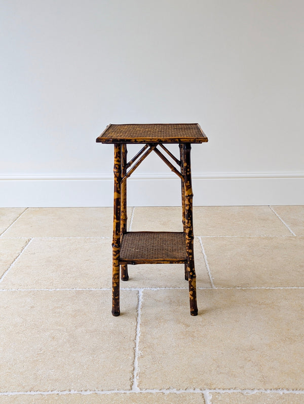 Antique Victorian Bamboo Occasional Table c.1890