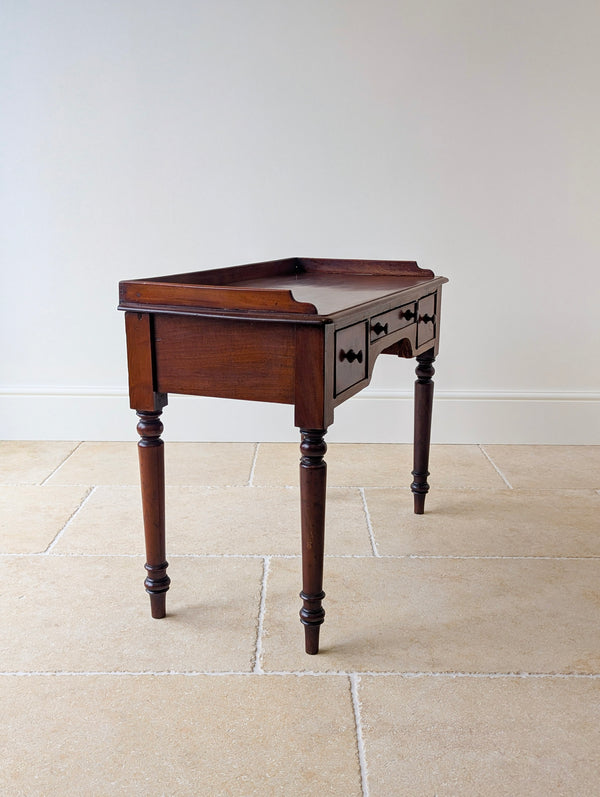Antique Victorian Mahogany Writing Table c.1890