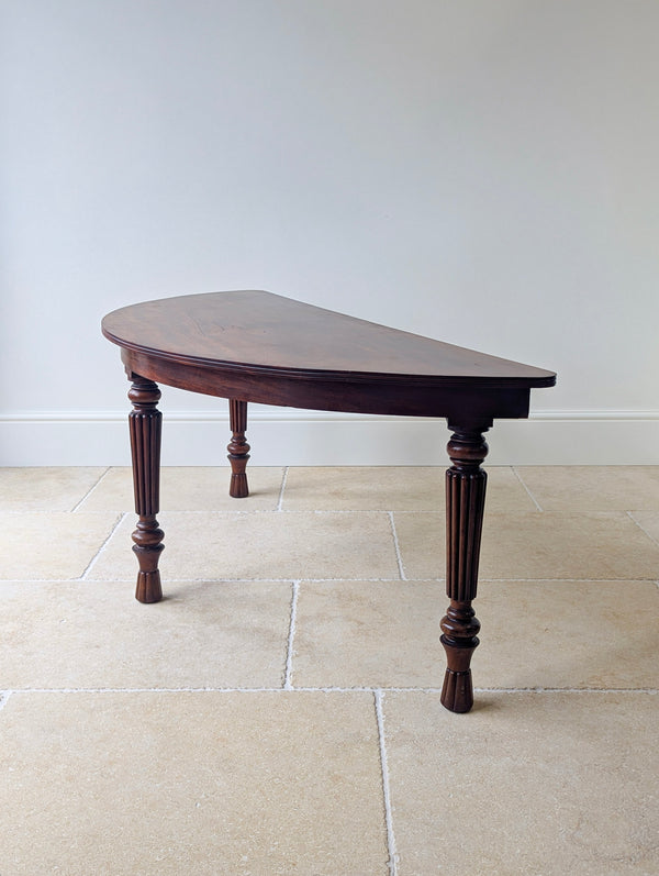 Antique Victorian Mahogany Console Table c.1870