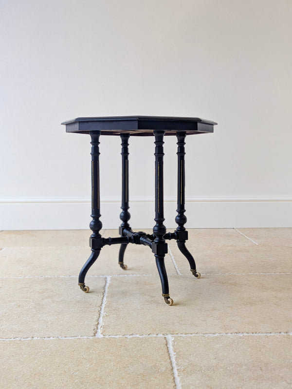 Antique Victorian Aesthetic Movement Occasional Table c.1890