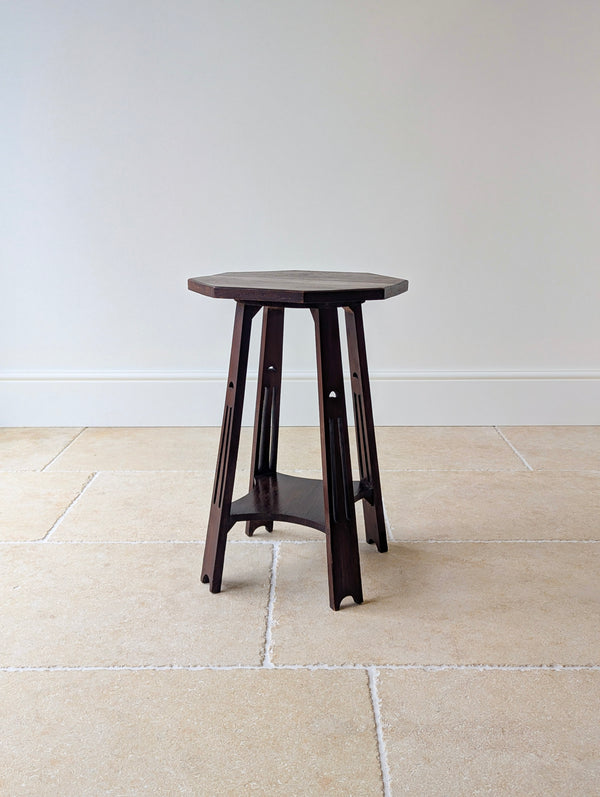 Antique Arts & Crafts Oak Occasional Table c.1900