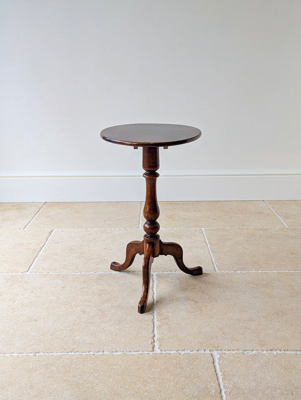 Antique Georgian Mahogany Oval Tilt-Top Tripod Wine Table c.1820