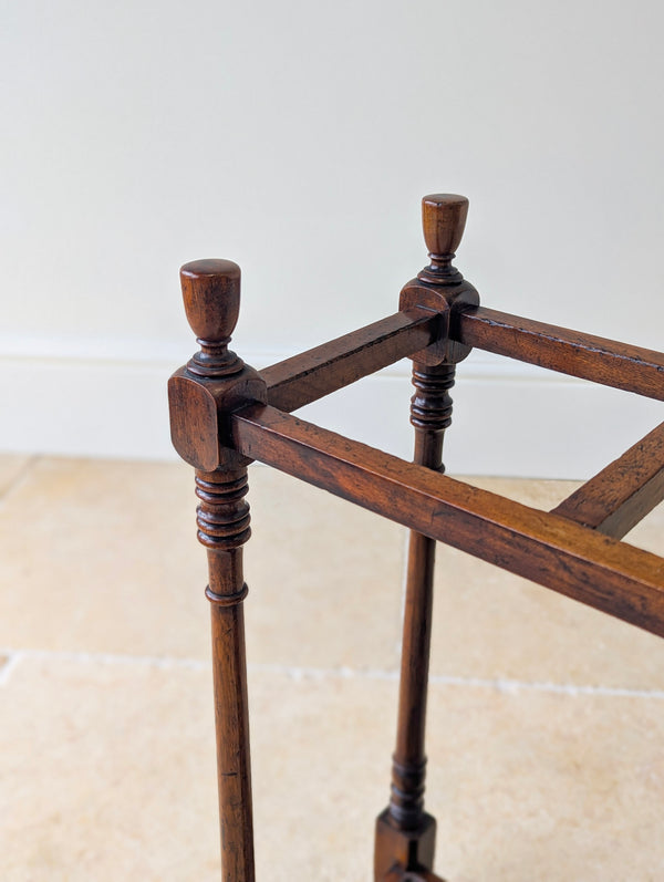 Antique Victorian Mahogany Stick Stand c.1890
