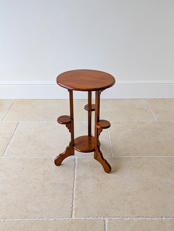 Antique Early 20th Century Beech Occasional Table c.1920