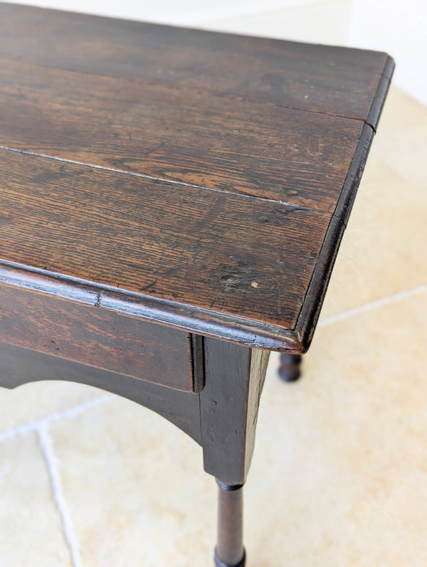 Antique Georgian Oak Lowboy c.1800