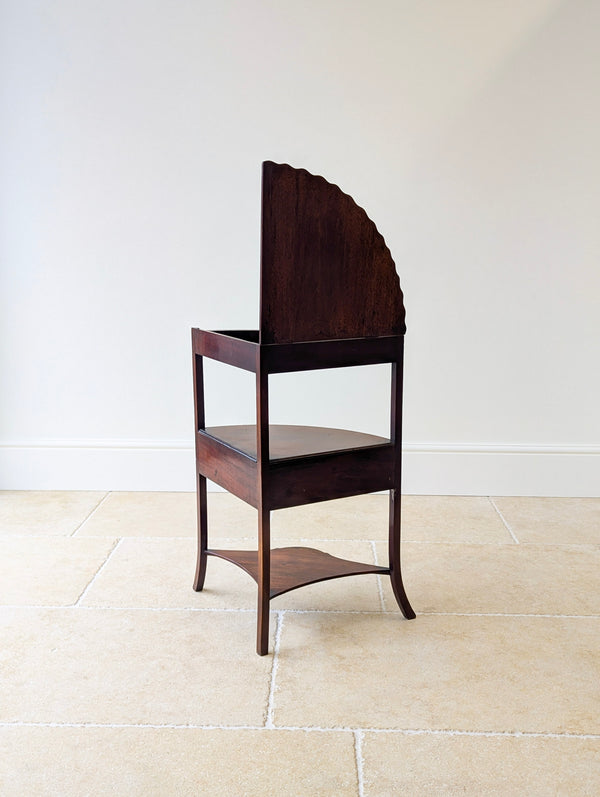 Antique Georgian Mahogany Corner Stand c.1810
