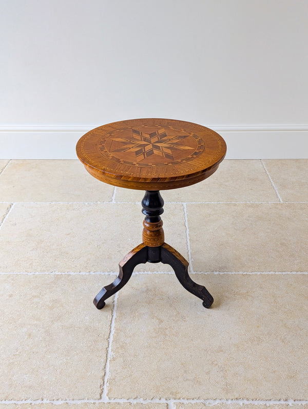 Antique Victorian Italian Marquetry Sorrento Table c.1880