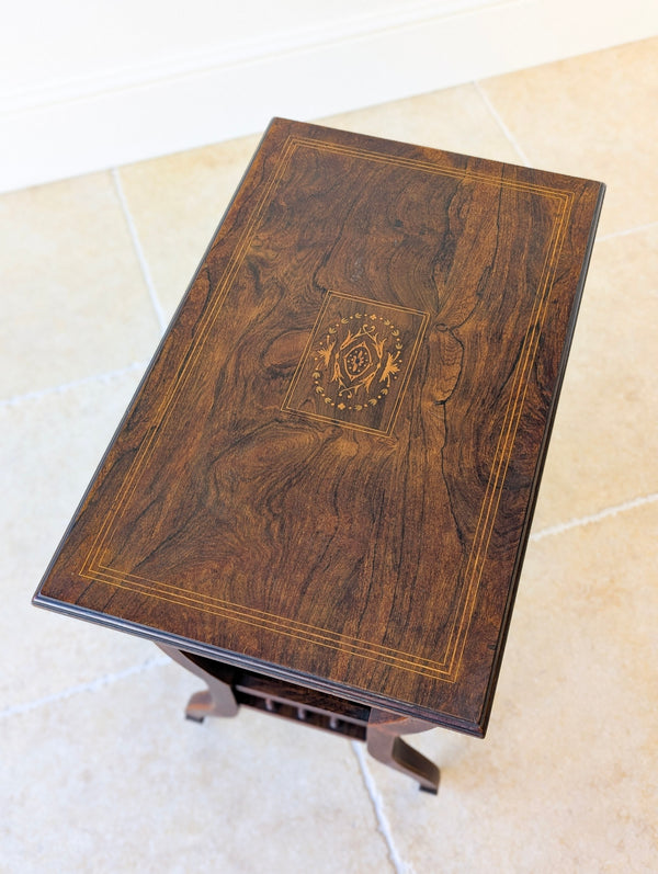 Antique Edwardian Rosewood Occasional Table c.1910