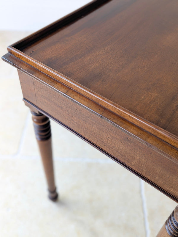 Antique William IV Mahogany Writing Table c.1830