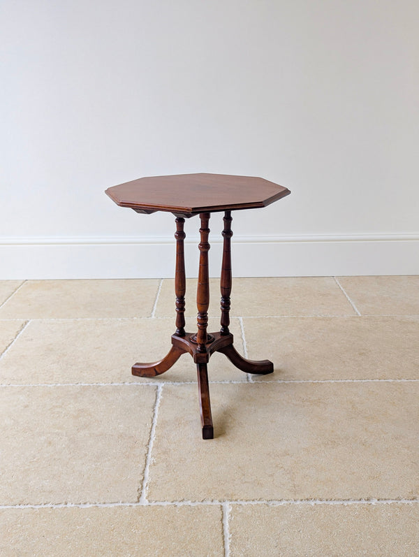 Antique Regency Mahogany Octagonal Occasional Table c.1820