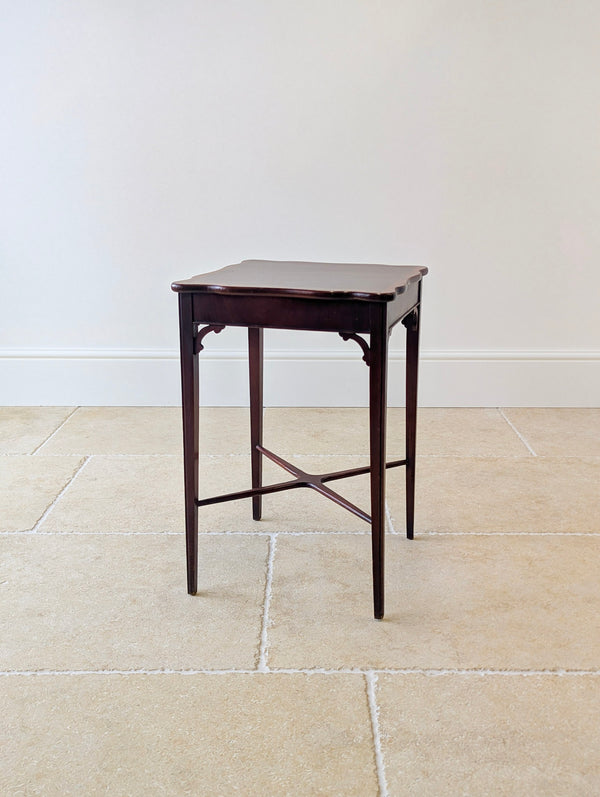 Antique Edwardian Mahogany Occasional Table c.1900