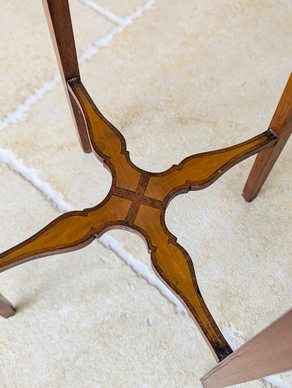 Antique Georgian Mahogany Octagonal Sheraton Urn Stand c.1780