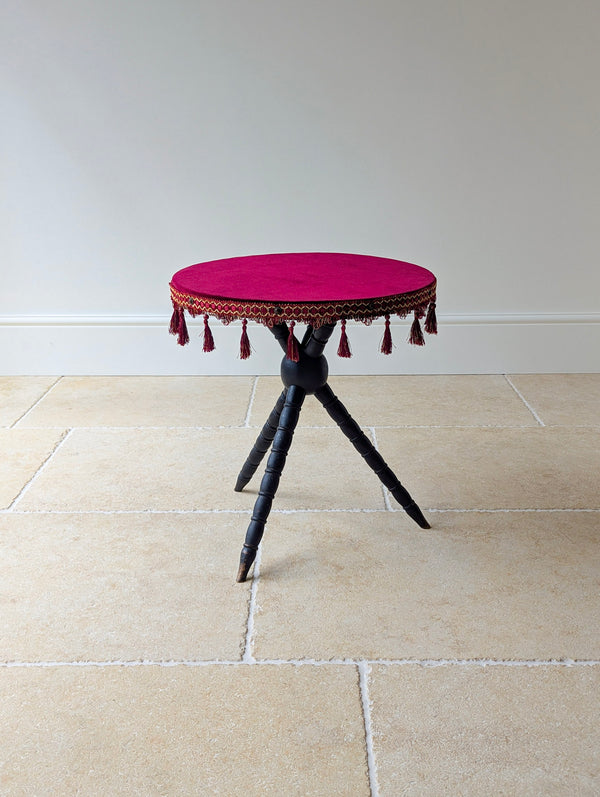 Antique Victorian Ebonised Beech Gypsy Table c.1880