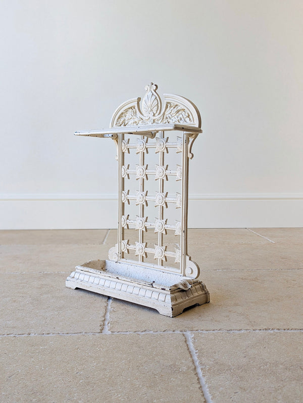 Antique Late Victorian Cast Iron Stick Stand by Coalbrookdale c.1890