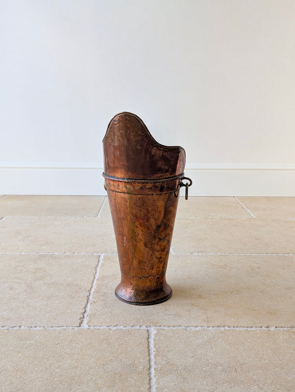 Antique 19th Century French Copper Grape Hod c.1890