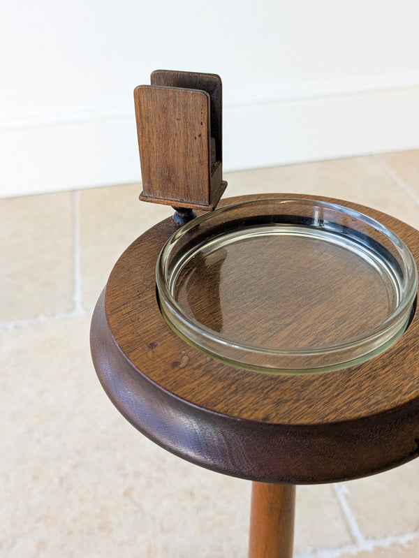 Antique Edwardian Mahogany Floor-Standing Smoking Stand c.1910