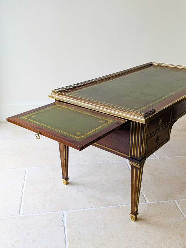 Antique Edwardian Louis XVI Style Mahogany Writing Desk by Spillman & Co. c.1910