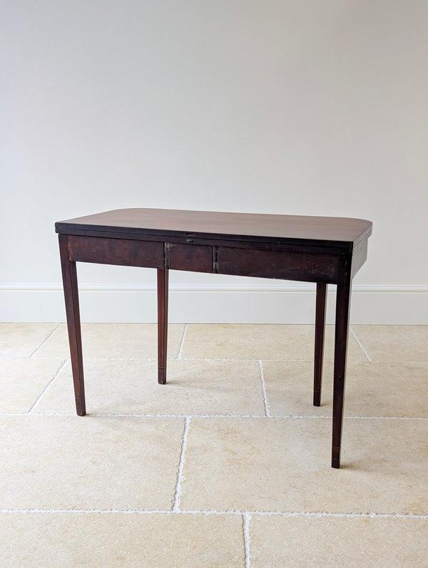 Antique George III Mahogany Tea Table c.1790