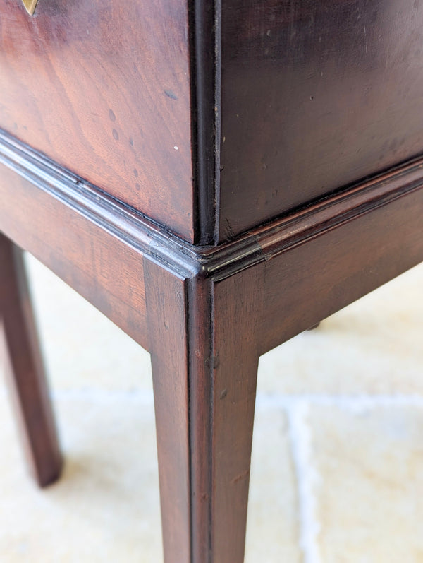 Antique Georgian Mahogany Cellarette on Stand c.1810