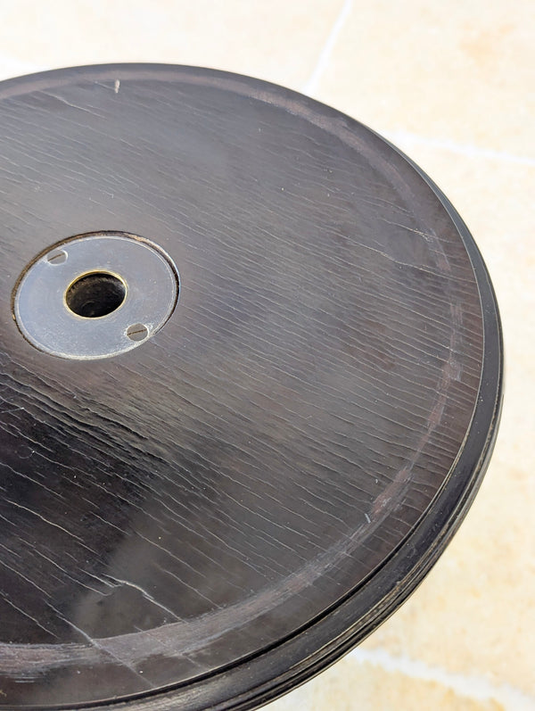 Antique Victorian Ebonised Aesthetic Movement Adjustable Piano Stool c.1880