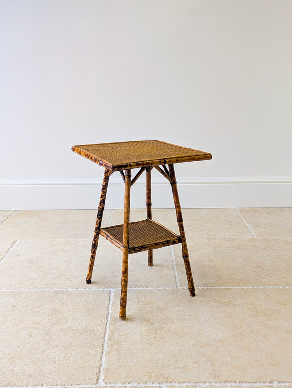Antique Victorian Bamboo Occasional Table c.1890