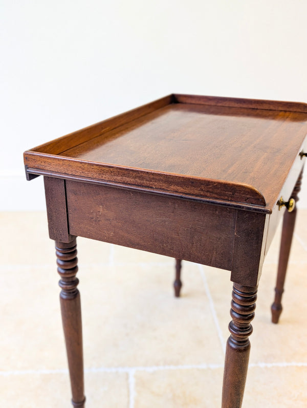 Antique Early Victorian Mahogany Writing Table c.1850