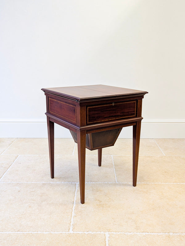 Antique Edwardian Mahogany Metamorphic Writing Table c.1900