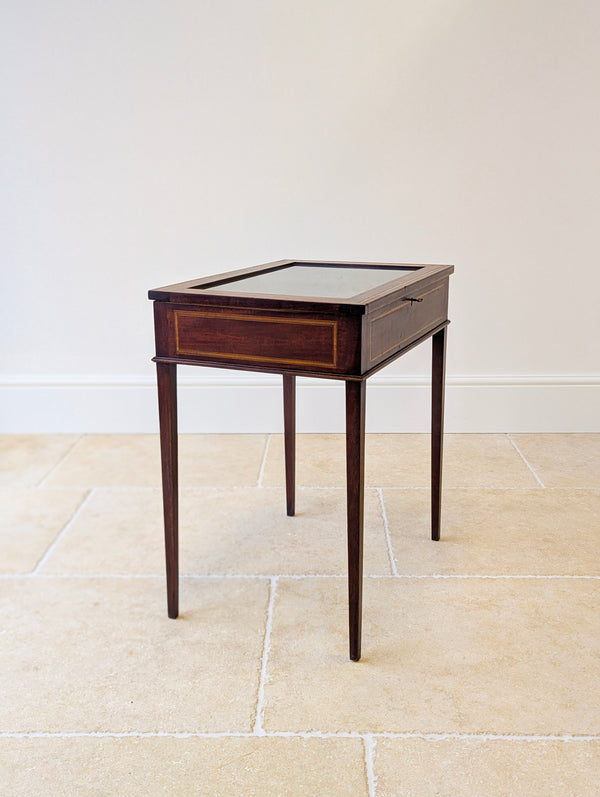 Antique Edwardian Mahogany Bijouterie Table c.1910
