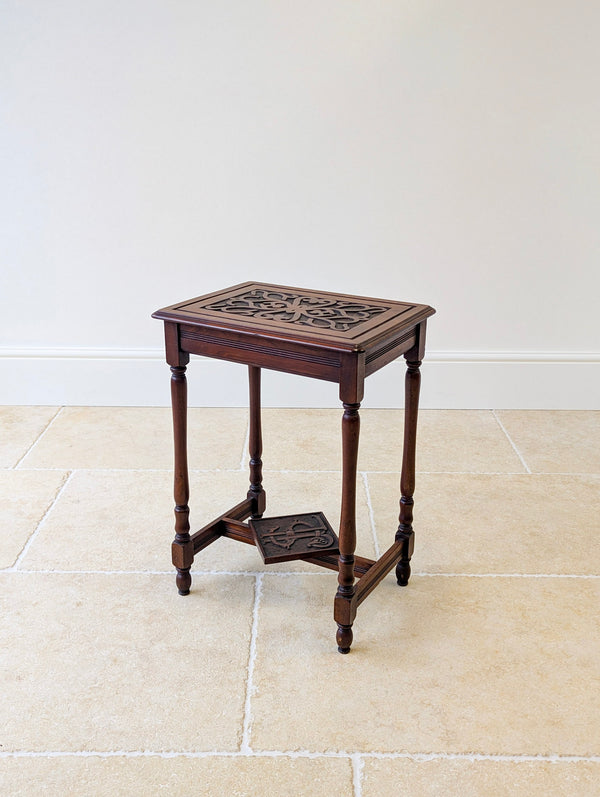Antique Victorian Walnut Occasional Table c.1890