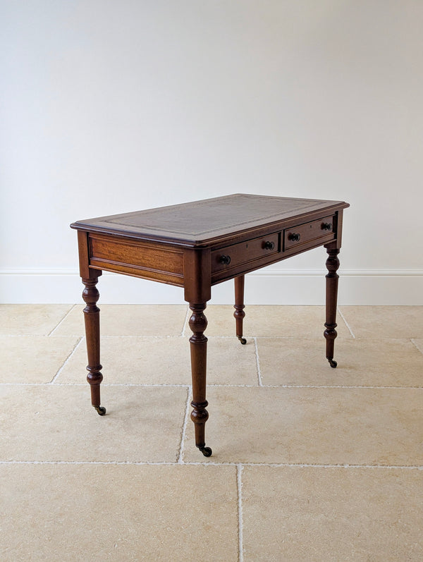 Antique Victorian Mahogany Writing Table c.1890