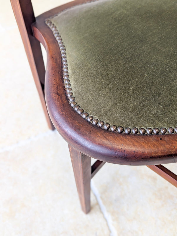 Antique Edwardian Mahogany Elbow Chair c.1910