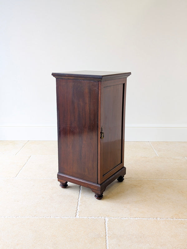 Antique Edwardian Mahogany Record Cabinet c.1910
