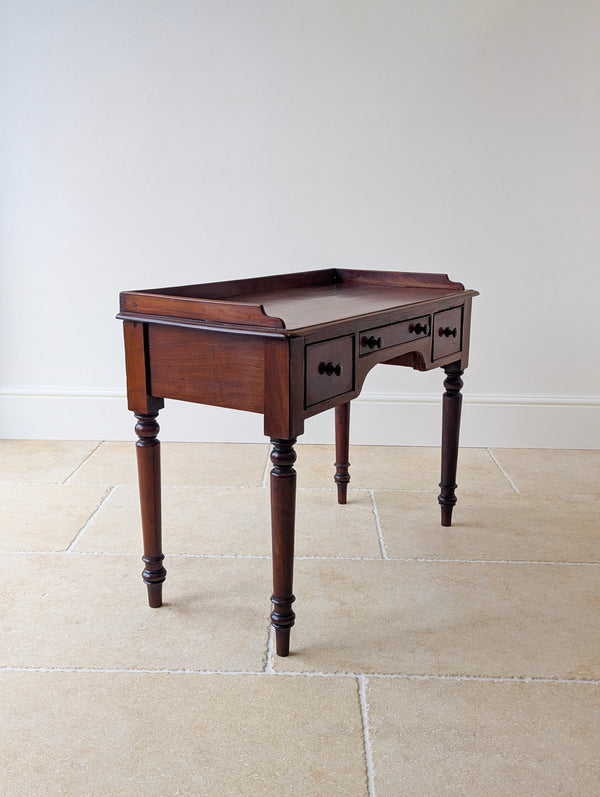 Antique Victorian Mahogany Writing Table c.1890