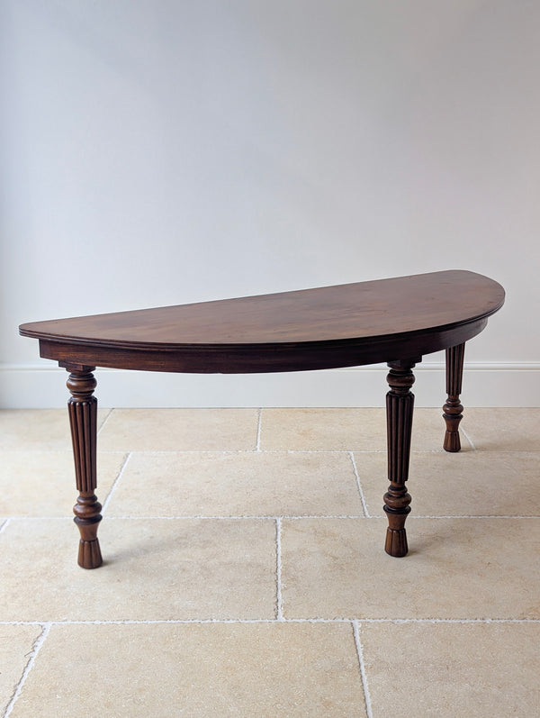 Antique Victorian Mahogany Console Table c.1870