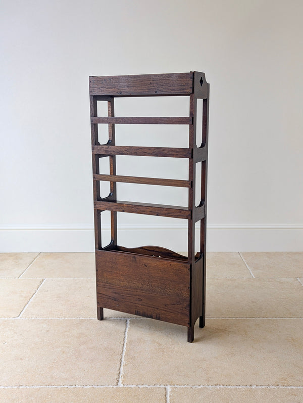 Antique Arts & Crafts Oak Bookcase c.1920