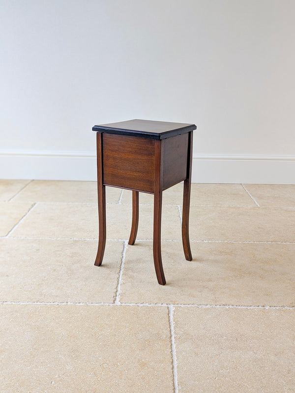 Antique Early 20th Century Walnut Sewing Table c.1920
