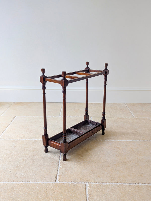 Antique Victorian Mahogany Stick Stand c.1890