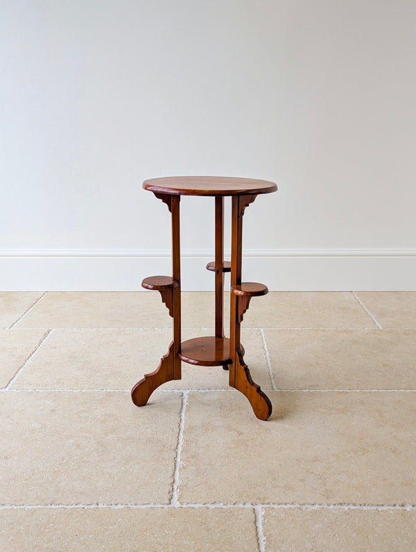 Antique Early 20th Century Beech Occasional Table c.1920
