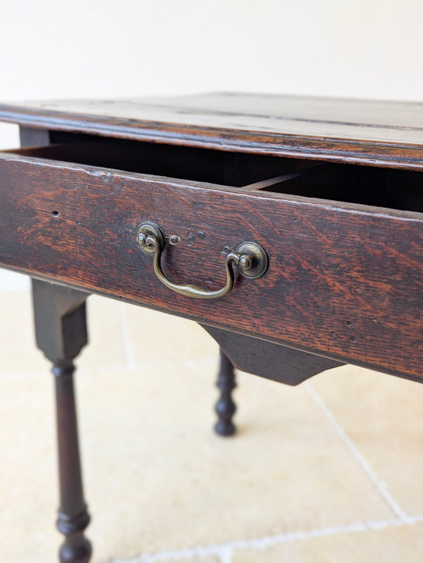Antique Georgian Oak Lowboy c.1800