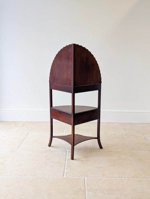 Antique Georgian Mahogany Corner Stand c.1810