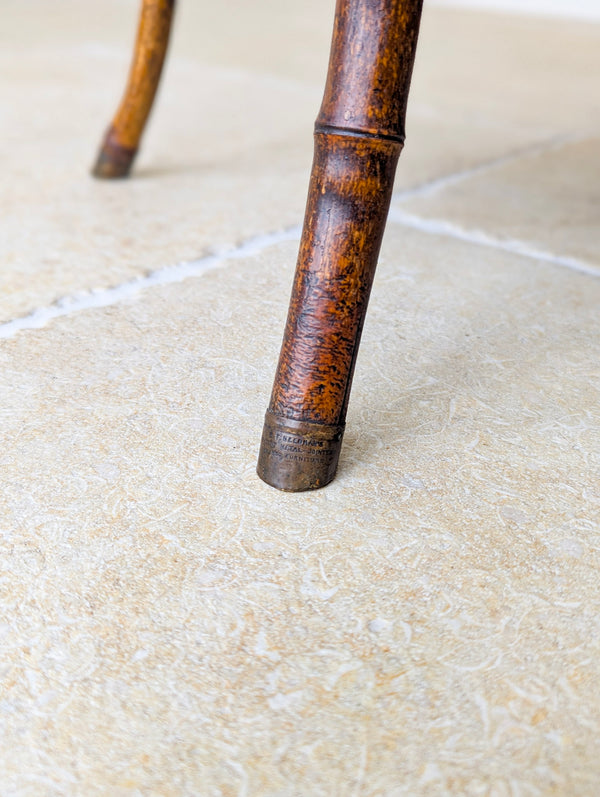Antique Victorian Aesthetic Movement Bamboo Canterbury c.1890