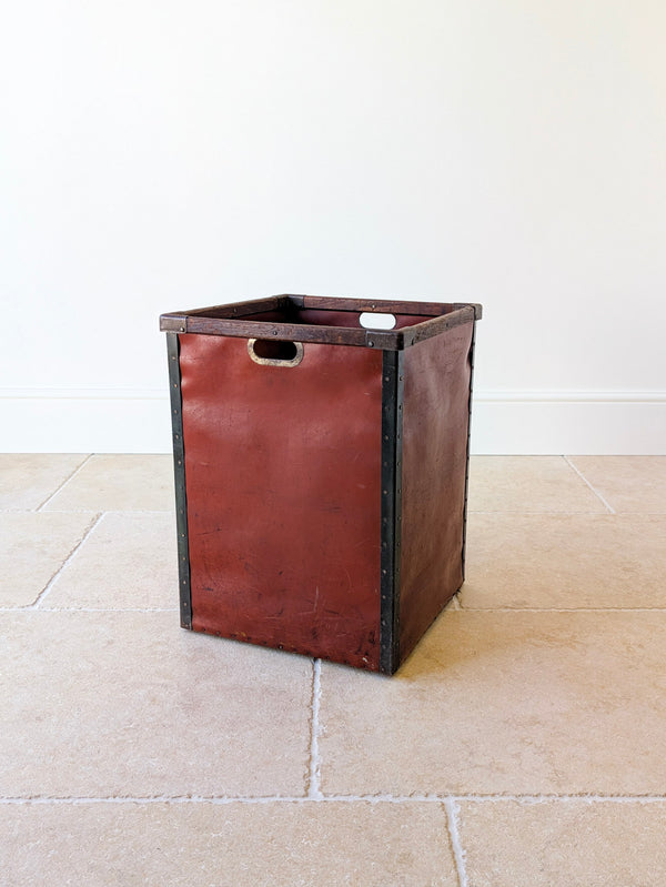 Antique Edwardian Industrial Mill Bin c.1910