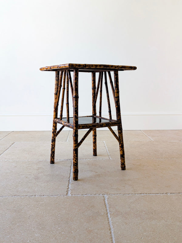 Antique Victorian Bamboo Occasional Table c.1890