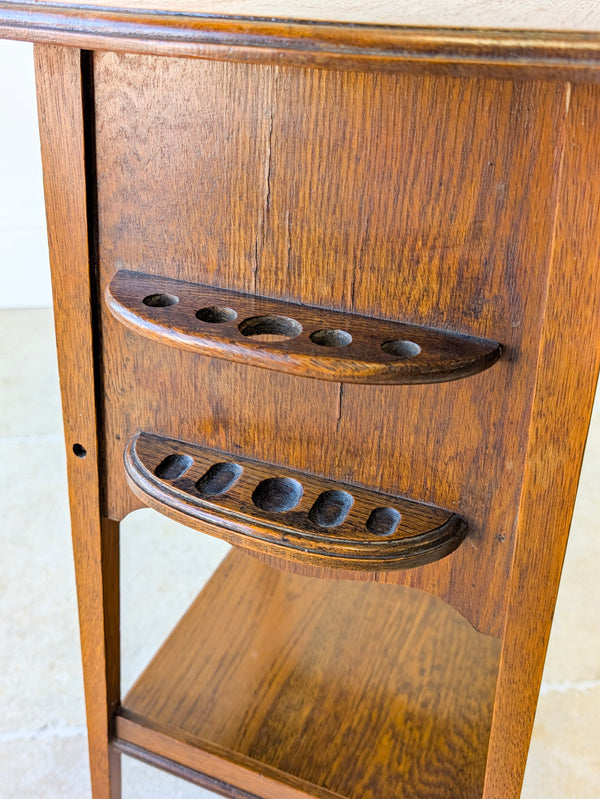 Antique Arts & Crafts Oak Occasional Table c.1900