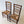 Load image into Gallery viewer, Set of Four Antique Georgian Oak Ladderback Dining Chairs c.1800
