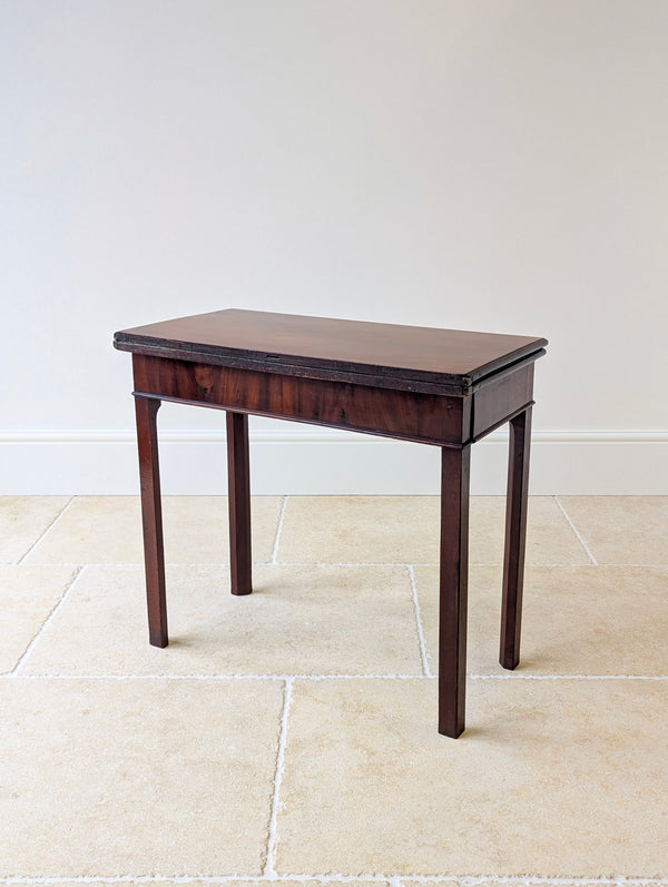 Antique Regency Mahogany Card Table c.1820