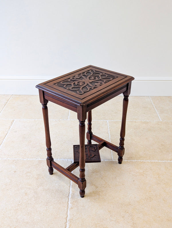 Antique Victorian Walnut Occasional Table c.1890