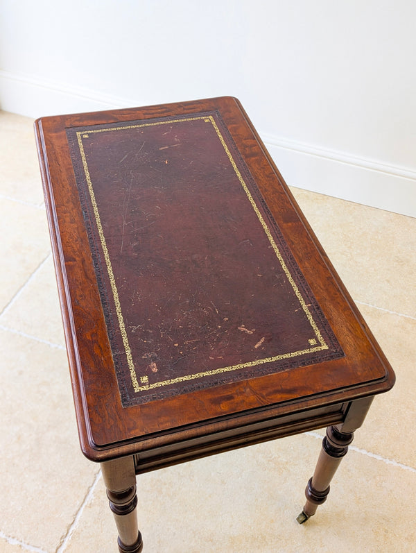 Antique Victorian Mahogany Writing Table c.1890